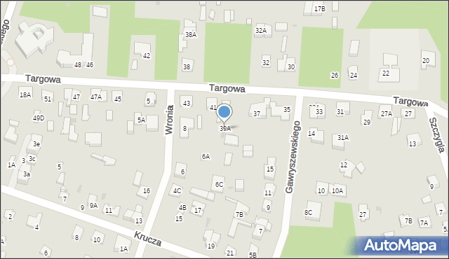 Legionowo, Targowa, 39A, mapa Legionowo