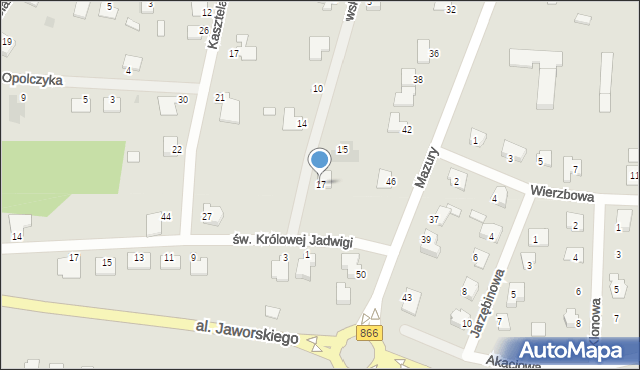 Lubaczów, Tarnowskiego Jana, hetm., 17, mapa Lubaczów