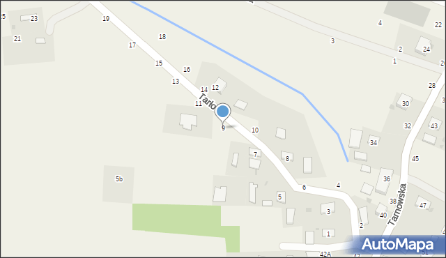 Luszowice, Tarło Zygmunta, 9, mapa Luszowice