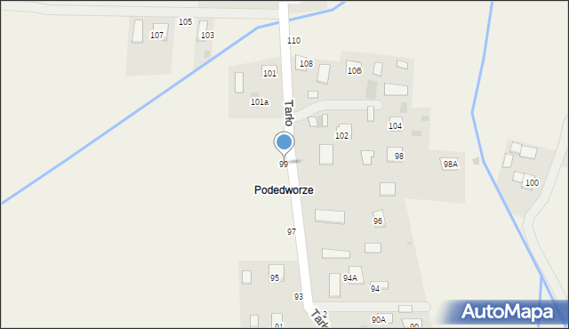 Luszowice, Tarło Zygmunta, 99, mapa Luszowice