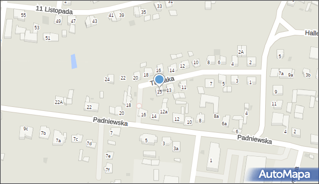 Mogilno, Taczaka Stanisława, gen., 15, mapa Mogilno