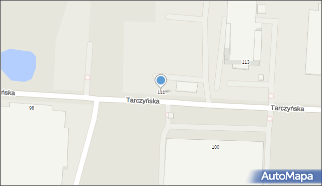 Mszczonów, Tarczyńska, 111, mapa Mszczonów