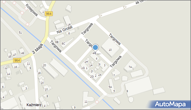 Niepołomice, Targowa, 4F, mapa Niepołomice