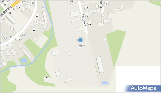 Nowa Brzeźnica, Targowa, 6/8, mapa Nowa Brzeźnica