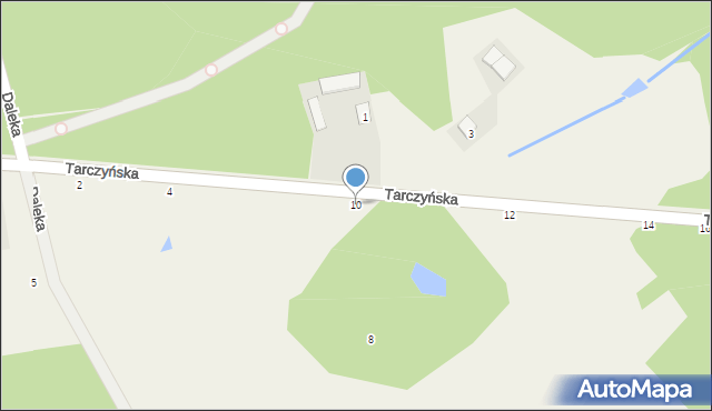 Piotrkowice, Tarczyńska, 10, mapa Piotrkowice