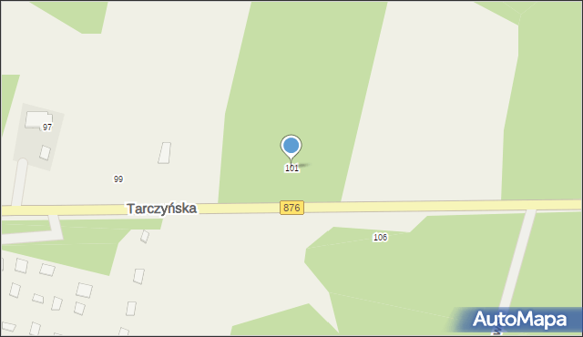 Piotrkowice, Tarczyńska, 101, mapa Piotrkowice