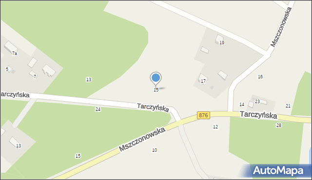 Piotrkowice, Tarczyńska, 15, mapa Piotrkowice