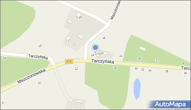 Piotrkowice, Tarczyńska, 19, mapa Piotrkowice