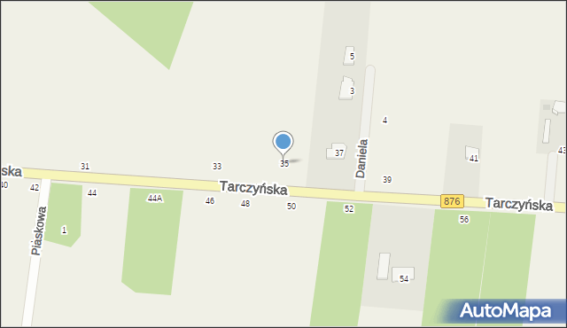 Piotrkowice, Tarczyńska, 35, mapa Piotrkowice