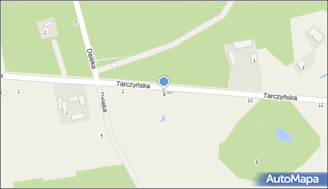 Piotrkowice, Tarczyńska, 4, mapa Piotrkowice