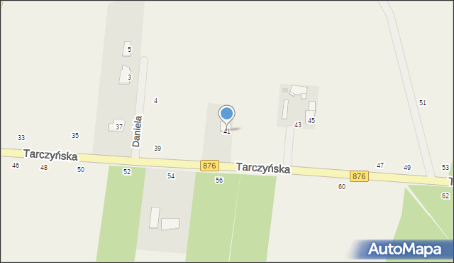 Piotrkowice, Tarczyńska, 41, mapa Piotrkowice