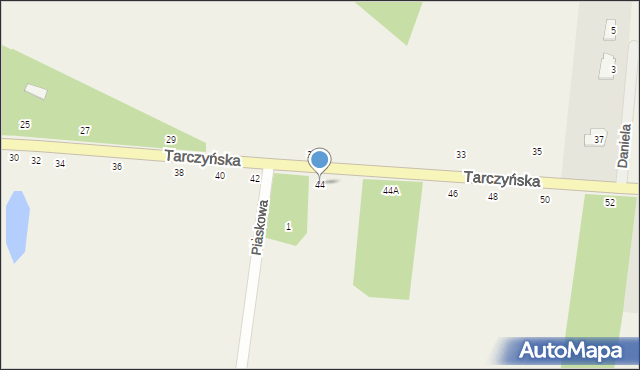 Piotrkowice, Tarczyńska, 44, mapa Piotrkowice