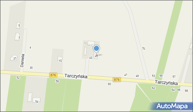 Piotrkowice, Tarczyńska, 45, mapa Piotrkowice