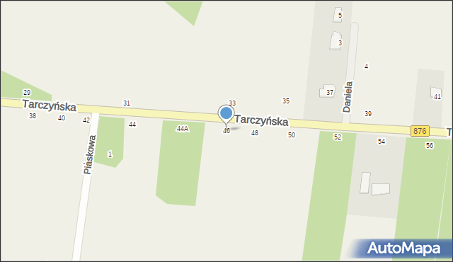 Piotrkowice, Tarczyńska, 46, mapa Piotrkowice