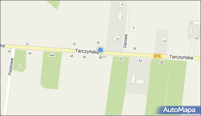 Piotrkowice, Tarczyńska, 50, mapa Piotrkowice