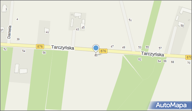 Piotrkowice, Tarczyńska, 60, mapa Piotrkowice