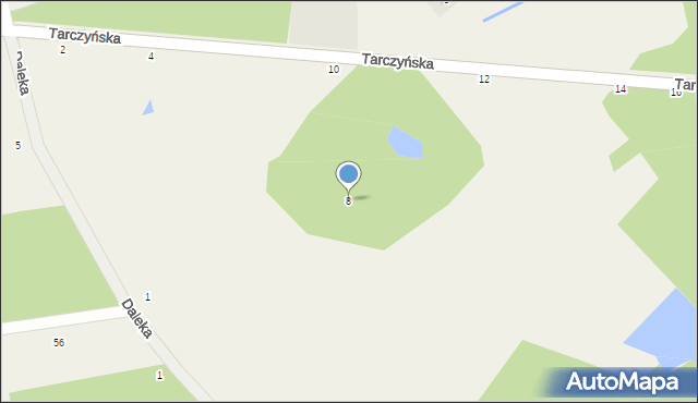 Piotrkowice, Tarczyńska, 8, mapa Piotrkowice