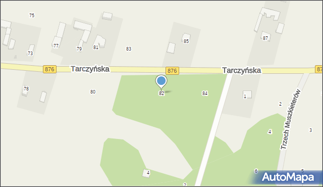 Piotrkowice, Tarczyńska, 82, mapa Piotrkowice