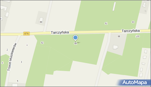 Piotrkowice, Tarczyńska, 94, mapa Piotrkowice