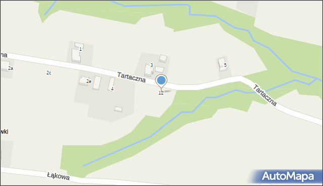 Pisarzowice, Tartaczna, 12, mapa Pisarzowice