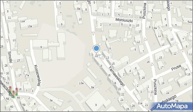 Przemyśl, Tarnawskiego Leonarda, 12, mapa Przemyśla