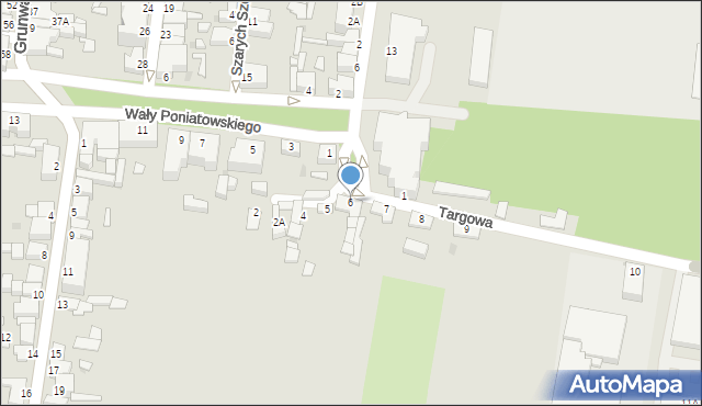 Rawicz, Targowa, 6, mapa Rawicz