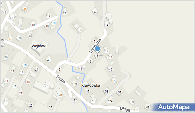 Równe, Tartaczna, 8, mapa Równe