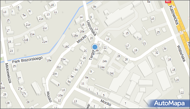 Skoczów, Targowa, 5, mapa Skoczów