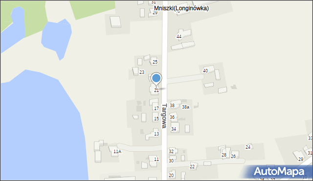 Skulsk, Targowa, 21, mapa Skulsk