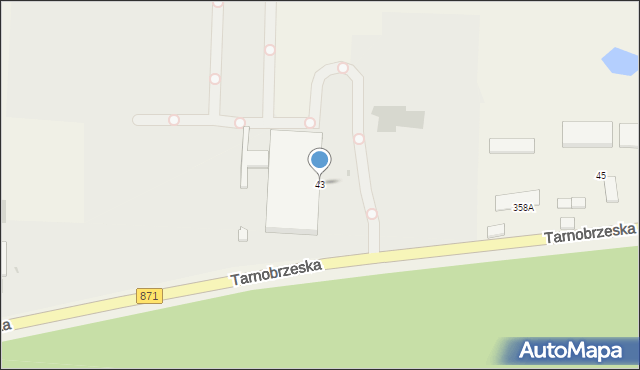 Stale, Tarnobrzeska, 43, mapa Stale
