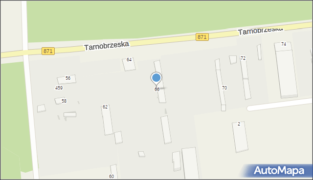 Stale, Tarnobrzeska, 66, mapa Stale