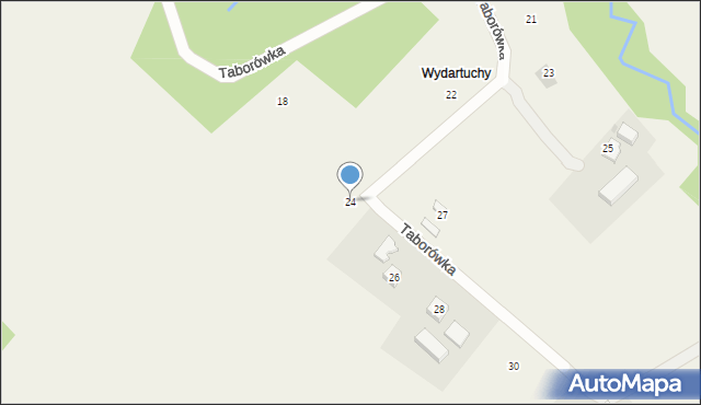 Staszkówka, Taborówka, 24, mapa Staszkówka