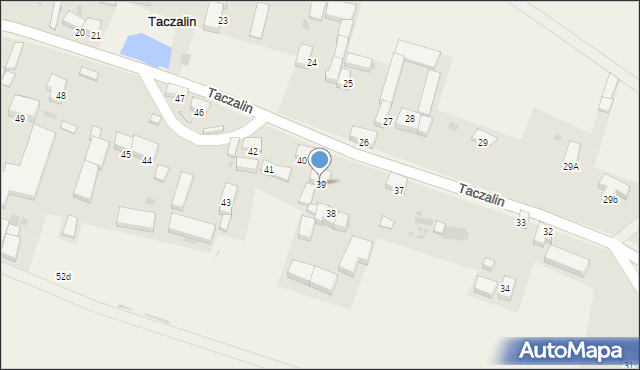 Taczalin, Taczalin, 39, mapa Taczalin