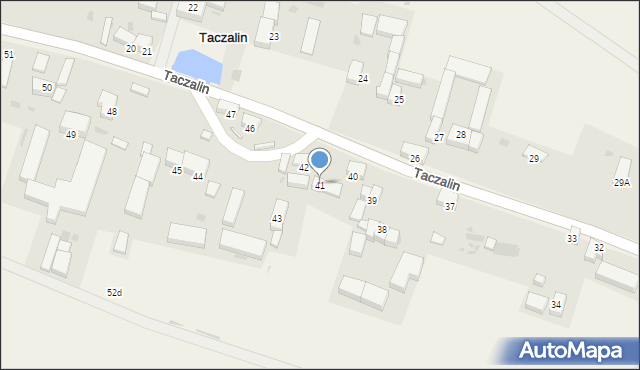 Taczalin, Taczalin, 41, mapa Taczalin