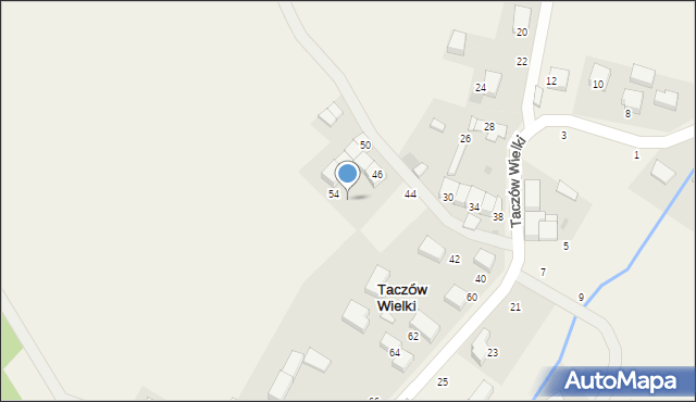 Taczów Wielki, Taczów Wielki, 56, mapa Taczów Wielki