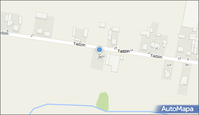 Tadzin, Tadzin, 15b, mapa Tadzin