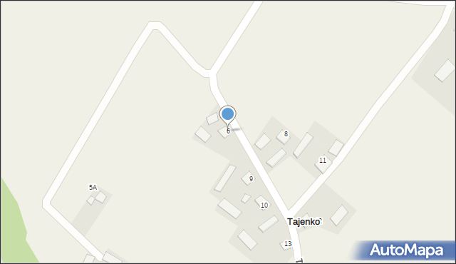 Tajenko, Tajenko, 7, mapa Tajenko