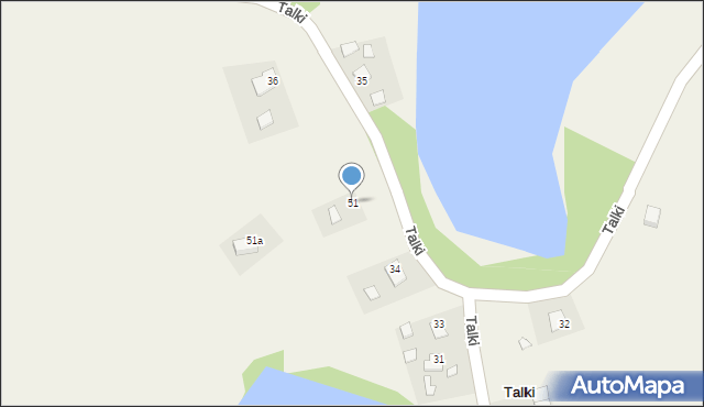 Talki, Talki, 51, mapa Talki