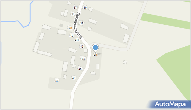 Talkowszczyzna, Talkowszczyzna, 43, mapa Talkowszczyzna