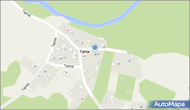 Tama, Tama, 15, mapa Tama