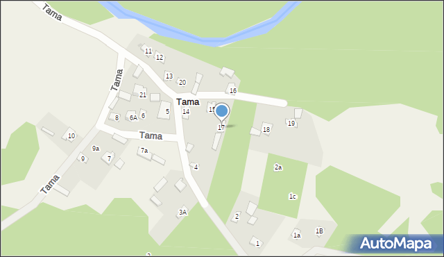 Tama, Tama, 17, mapa Tama