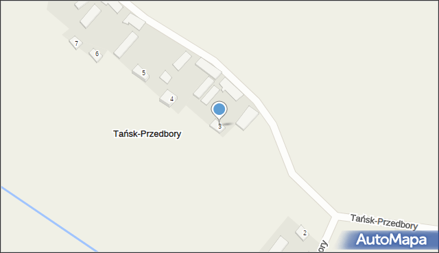 Tańsk-Przedbory, Tańsk-Przedbory, 3, mapa Tańsk-Przedbory