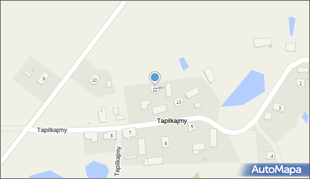 Tapilkajmy, Tapilkajmy, 12, mapa Tapilkajmy