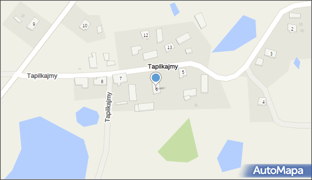 Tapilkajmy, Tapilkajmy, 6, mapa Tapilkajmy