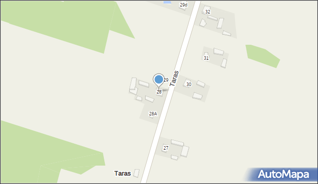 Taras, Taras, 28, mapa Taras