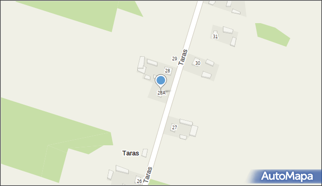 Taras, Taras, 28A, mapa Taras