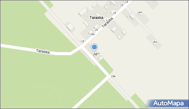 Taraska, Taraska, 19B, mapa Taraska