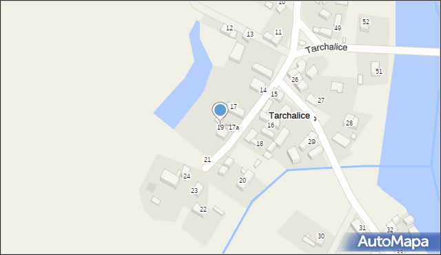 Tarchalice, Tarchalice, 19, mapa Tarchalice