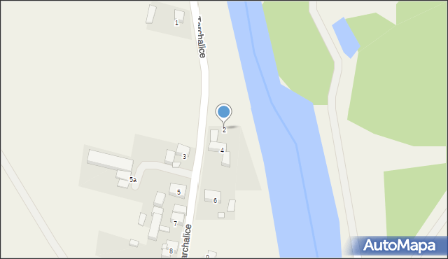 Tarchalice, Tarchalice, 2, mapa Tarchalice