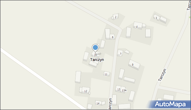Tarczyn, Tarczyn, 10, mapa Tarczyn
